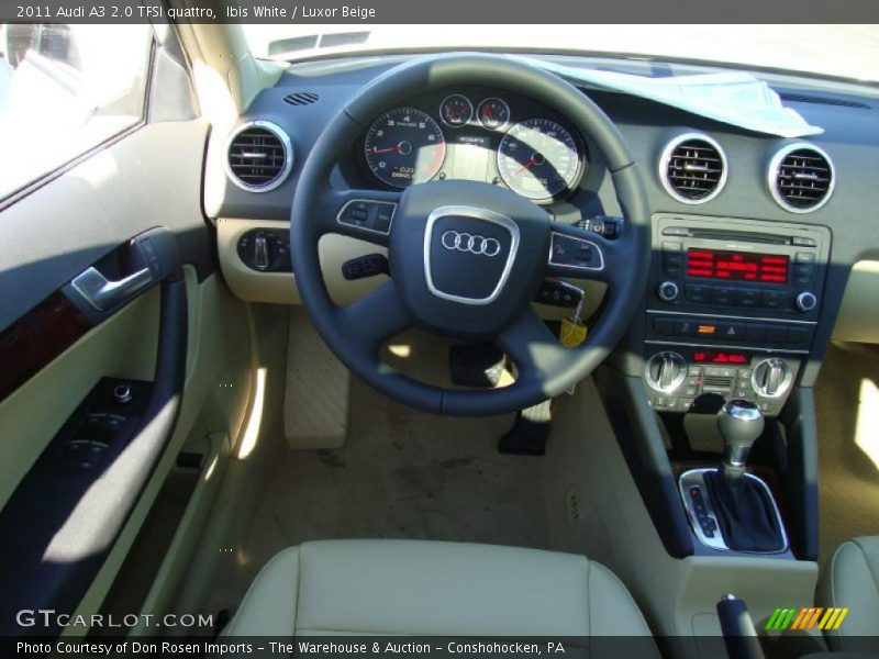 Ibis White / Luxor Beige 2011 Audi A3 2.0 TFSI quattro