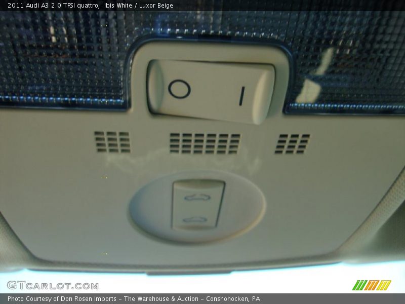 Ibis White / Luxor Beige 2011 Audi A3 2.0 TFSI quattro