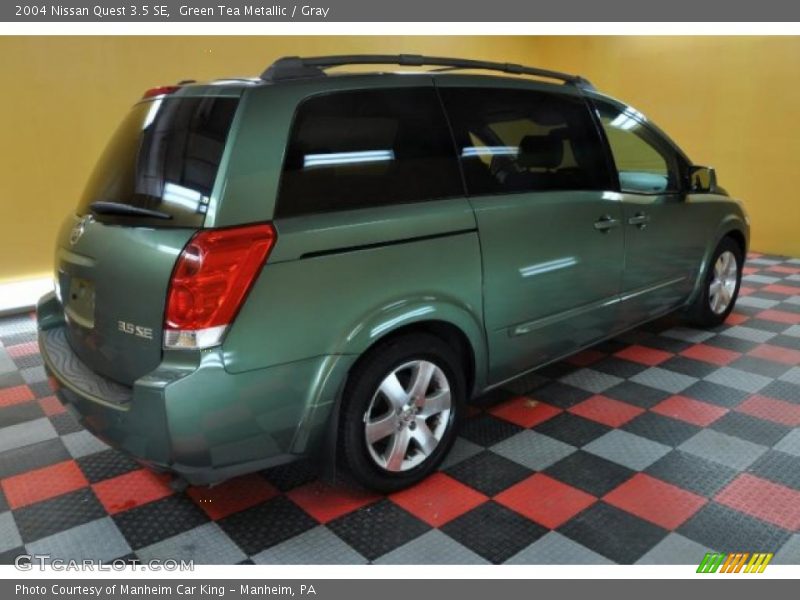 Green Tea Metallic / Gray 2004 Nissan Quest 3.5 SE