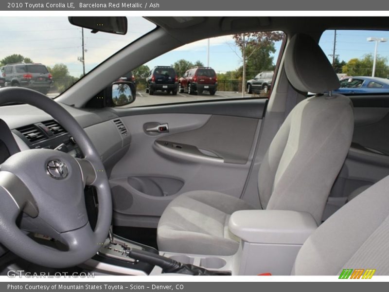 Barcelona Red Metallic / Ash 2010 Toyota Corolla LE