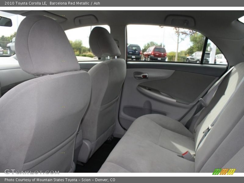 Barcelona Red Metallic / Ash 2010 Toyota Corolla LE