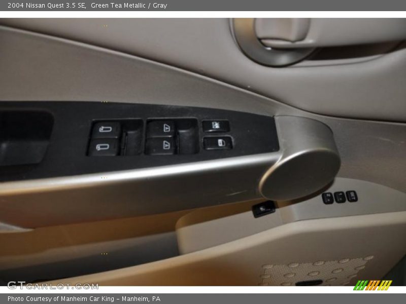 Green Tea Metallic / Gray 2004 Nissan Quest 3.5 SE