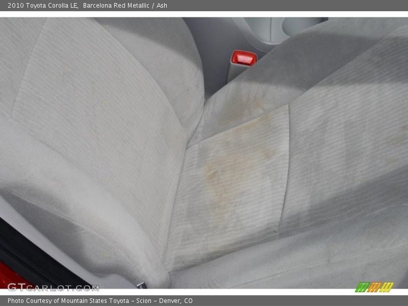 Barcelona Red Metallic / Ash 2010 Toyota Corolla LE