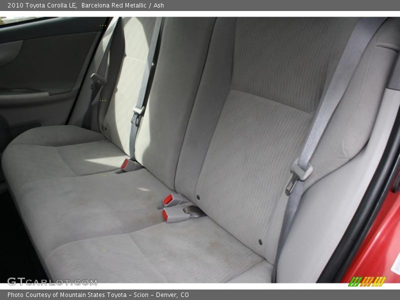 Barcelona Red Metallic / Ash 2010 Toyota Corolla LE