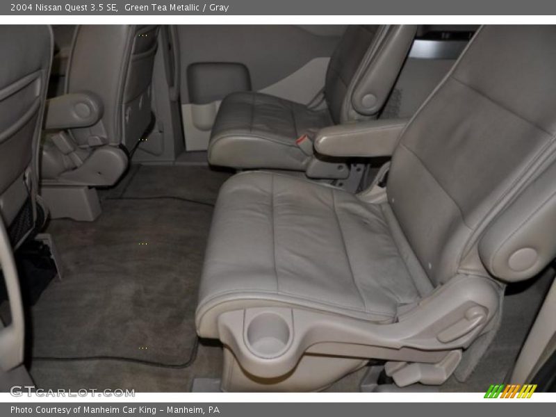Green Tea Metallic / Gray 2004 Nissan Quest 3.5 SE