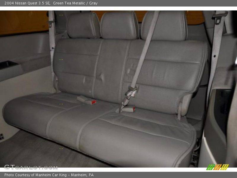Green Tea Metallic / Gray 2004 Nissan Quest 3.5 SE