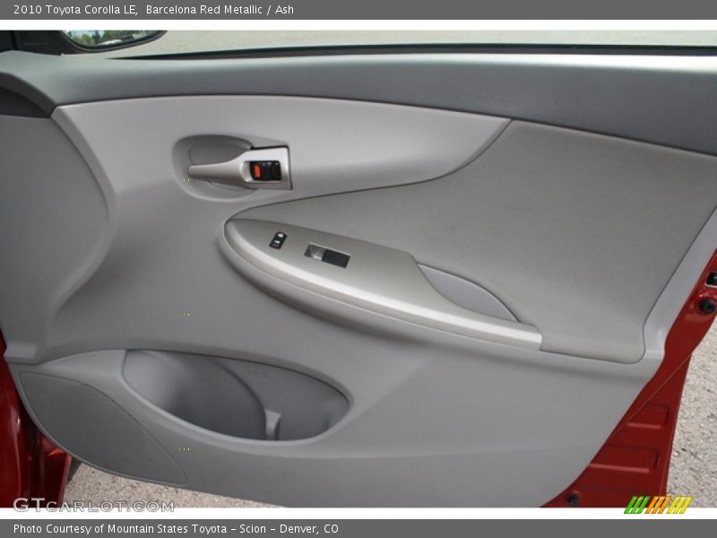 Barcelona Red Metallic / Ash 2010 Toyota Corolla LE