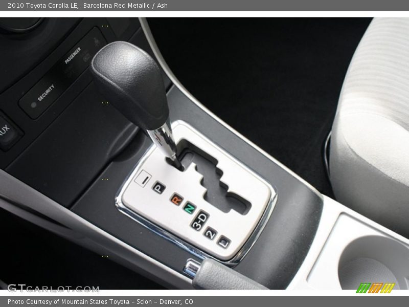 Barcelona Red Metallic / Ash 2010 Toyota Corolla LE