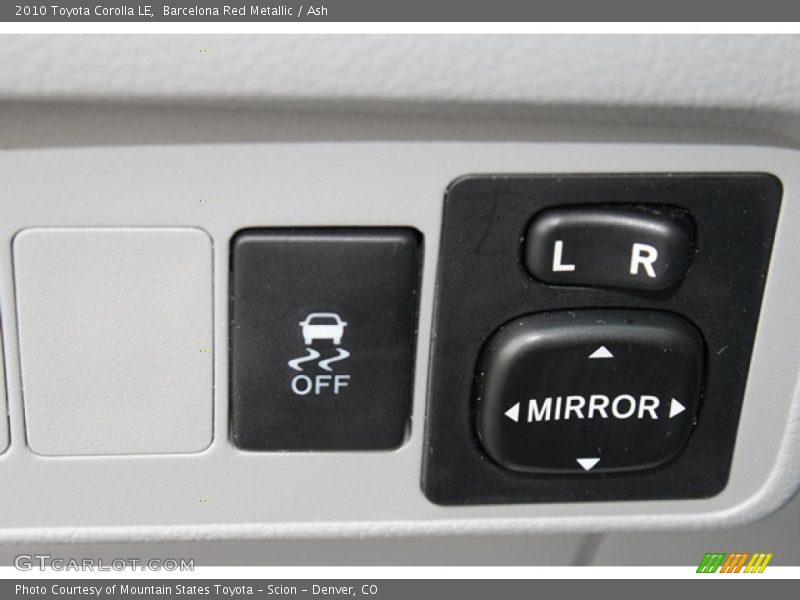 Barcelona Red Metallic / Ash 2010 Toyota Corolla LE