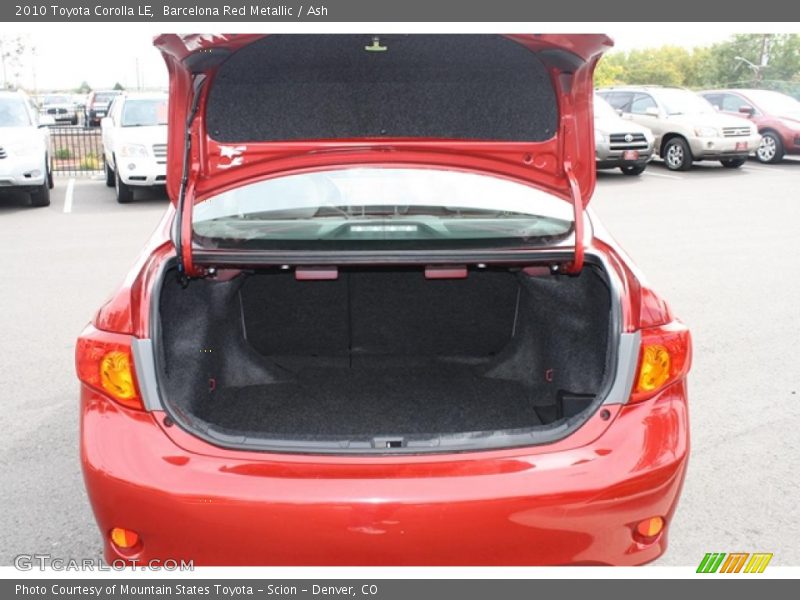 Barcelona Red Metallic / Ash 2010 Toyota Corolla LE