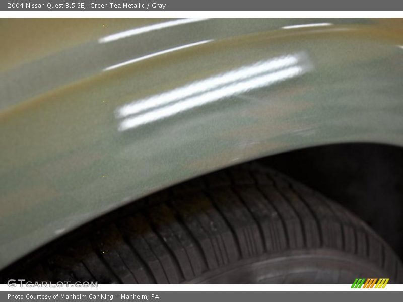 Green Tea Metallic / Gray 2004 Nissan Quest 3.5 SE