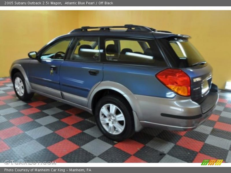 Atlantic Blue Pearl / Off Black 2005 Subaru Outback 2.5i Wagon