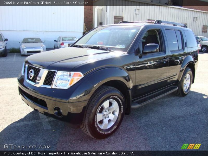 Super Black / Graphite 2006 Nissan Pathfinder SE 4x4