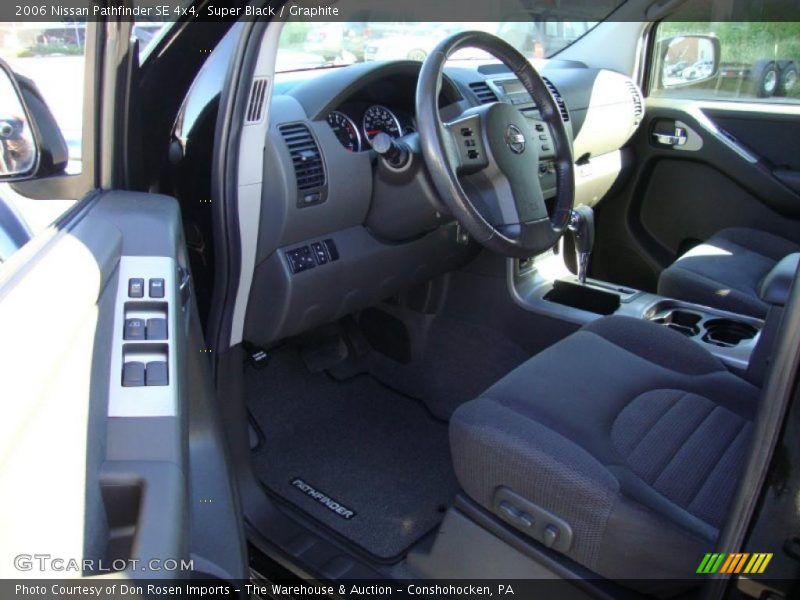 Super Black / Graphite 2006 Nissan Pathfinder SE 4x4