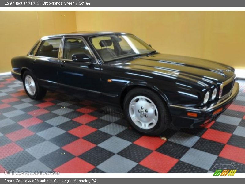 Brooklands Green / Coffee 1997 Jaguar XJ XJ6