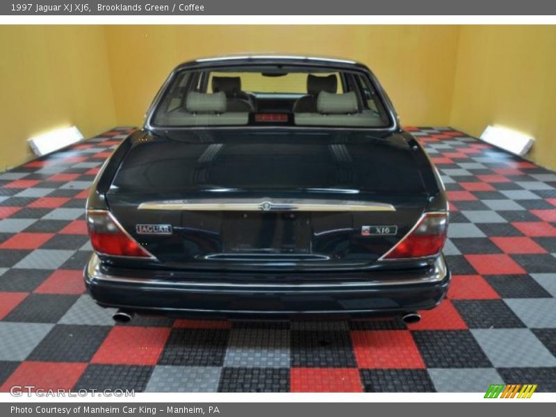 Brooklands Green / Coffee 1997 Jaguar XJ XJ6