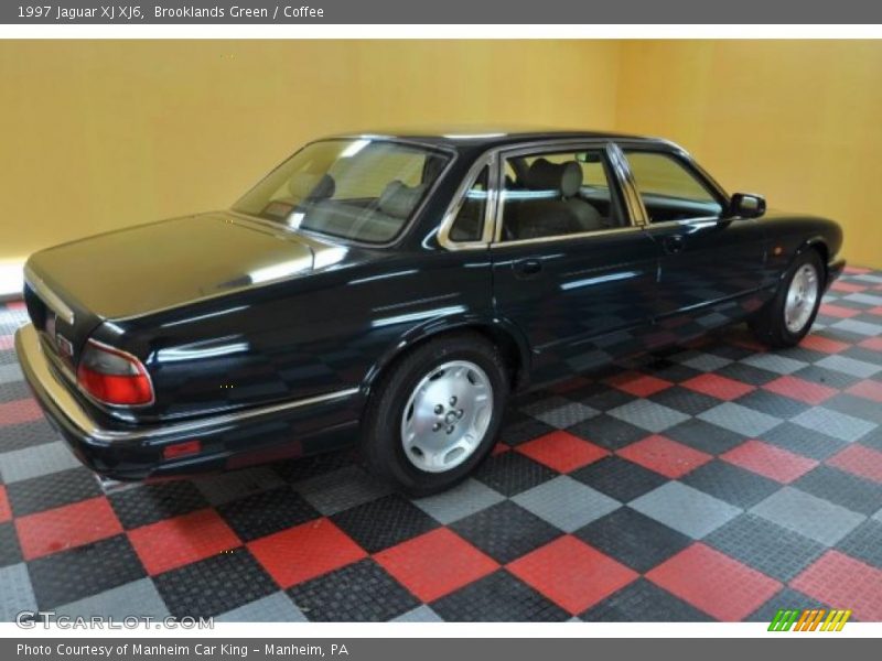Brooklands Green / Coffee 1997 Jaguar XJ XJ6