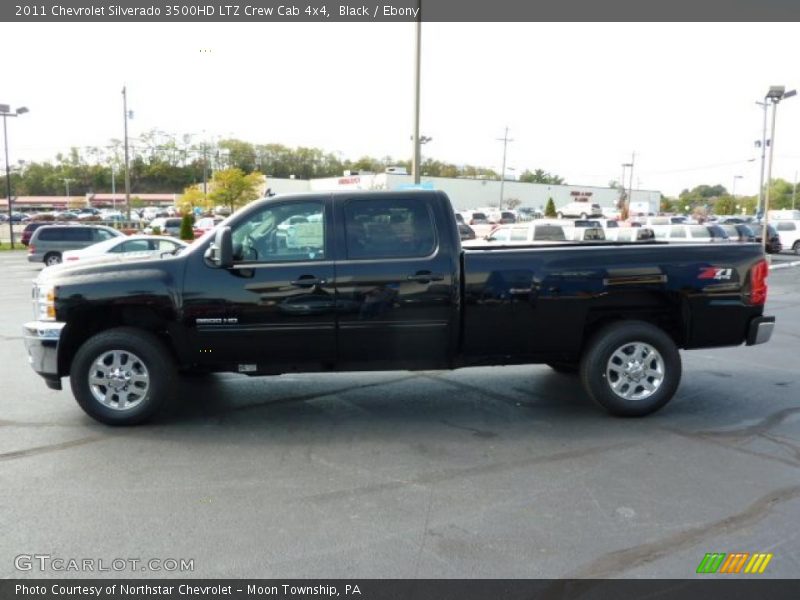 Black / Ebony 2011 Chevrolet Silverado 3500HD LTZ Crew Cab 4x4