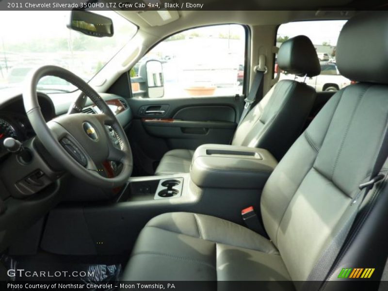 Black / Ebony 2011 Chevrolet Silverado 3500HD LTZ Crew Cab 4x4