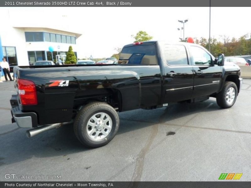Black / Ebony 2011 Chevrolet Silverado 3500HD LTZ Crew Cab 4x4