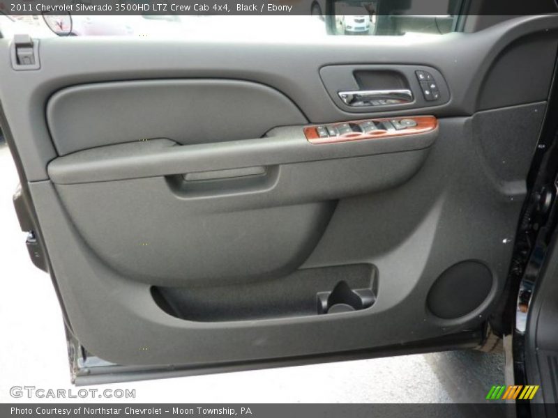 Black / Ebony 2011 Chevrolet Silverado 3500HD LTZ Crew Cab 4x4