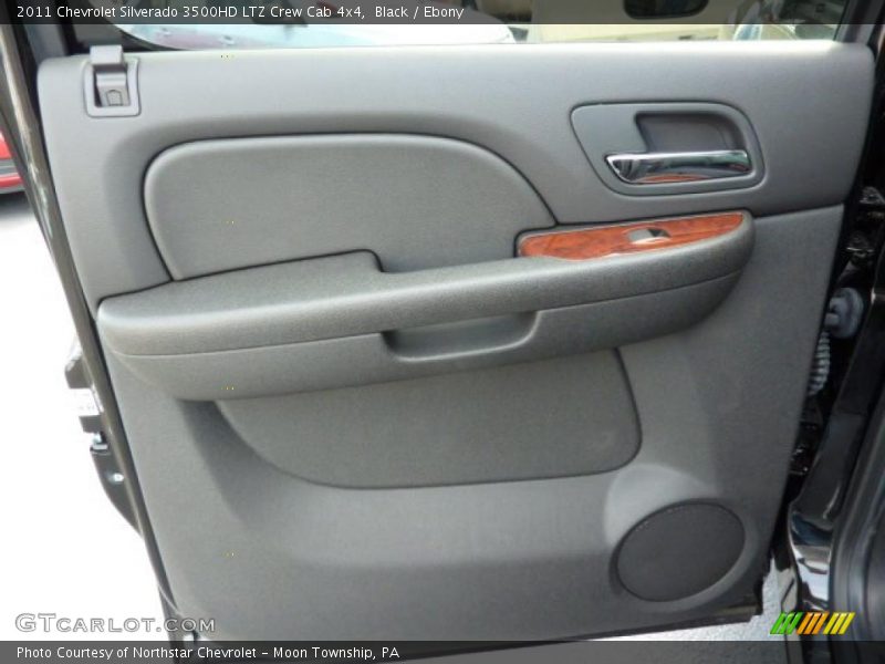 Black / Ebony 2011 Chevrolet Silverado 3500HD LTZ Crew Cab 4x4