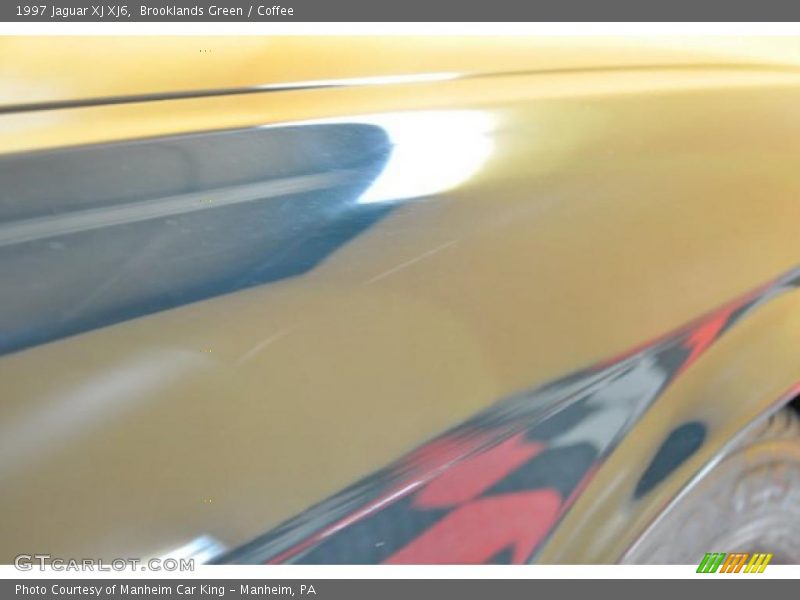 Brooklands Green / Coffee 1997 Jaguar XJ XJ6