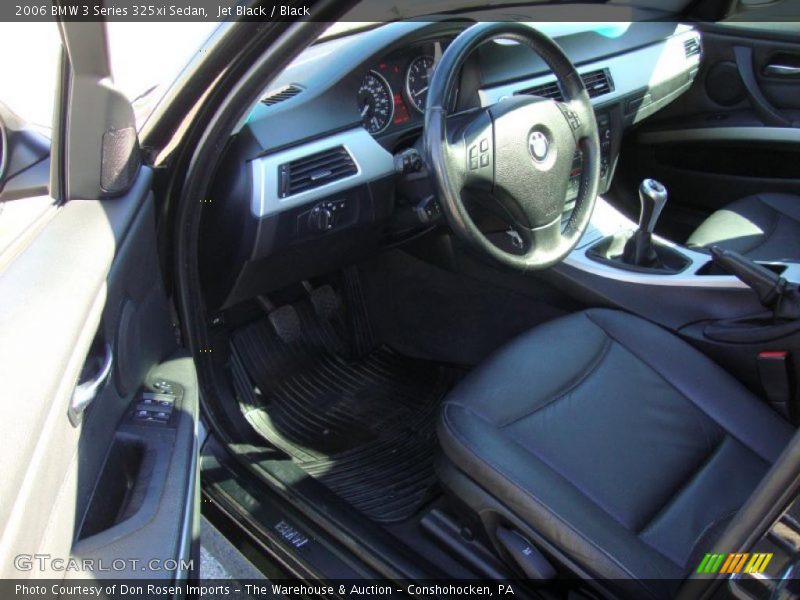 Jet Black / Black 2006 BMW 3 Series 325xi Sedan