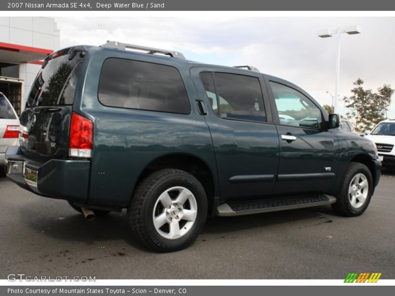 Deep Water Blue / Sand 2007 Nissan Armada SE 4x4