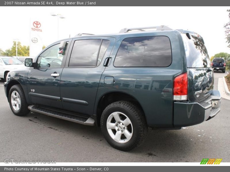 Deep Water Blue / Sand 2007 Nissan Armada SE 4x4