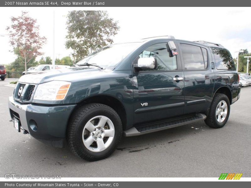 Deep Water Blue / Sand 2007 Nissan Armada SE 4x4