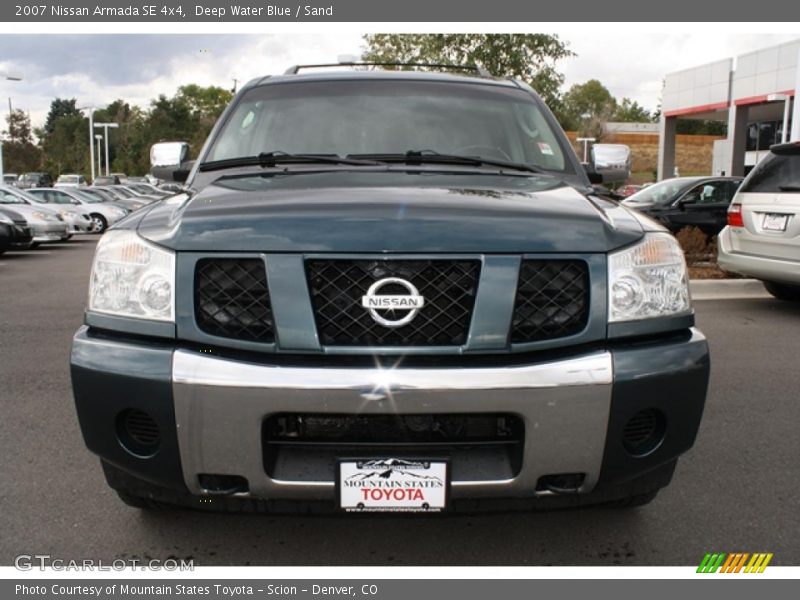 Deep Water Blue / Sand 2007 Nissan Armada SE 4x4