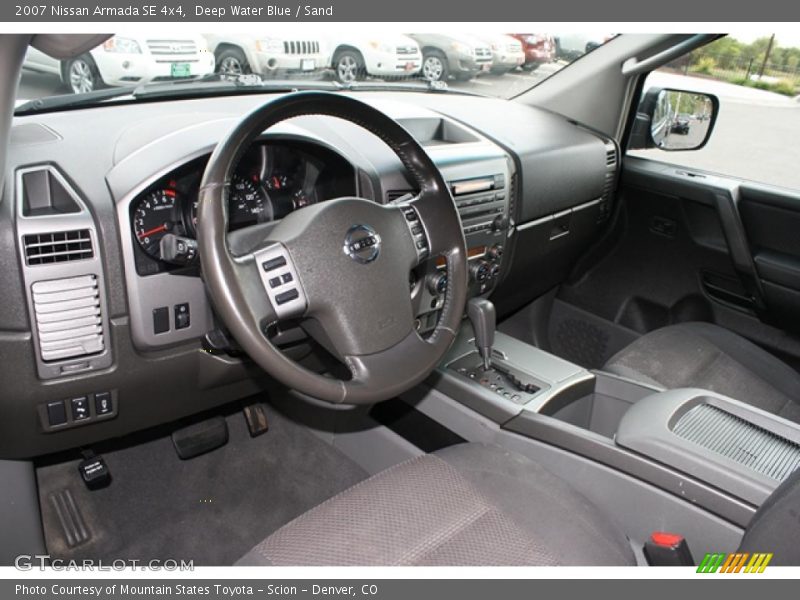Deep Water Blue / Sand 2007 Nissan Armada SE 4x4