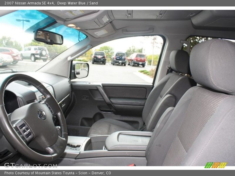  2007 Armada SE 4x4 Sand Interior