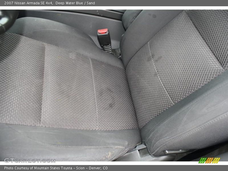 Deep Water Blue / Sand 2007 Nissan Armada SE 4x4