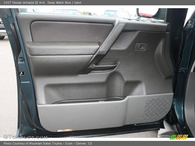 Deep Water Blue / Sand 2007 Nissan Armada SE 4x4