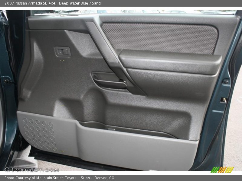 Deep Water Blue / Sand 2007 Nissan Armada SE 4x4