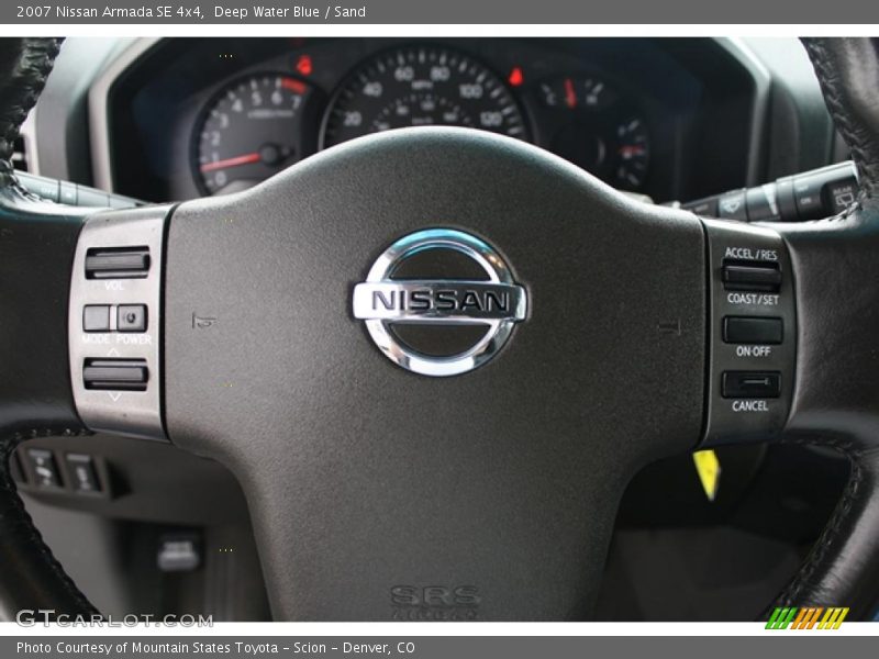 Deep Water Blue / Sand 2007 Nissan Armada SE 4x4