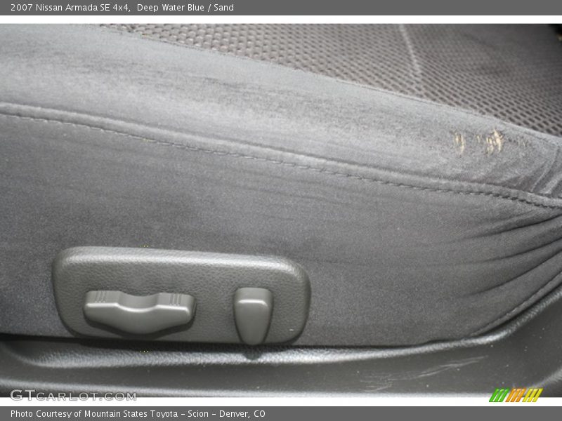 Deep Water Blue / Sand 2007 Nissan Armada SE 4x4