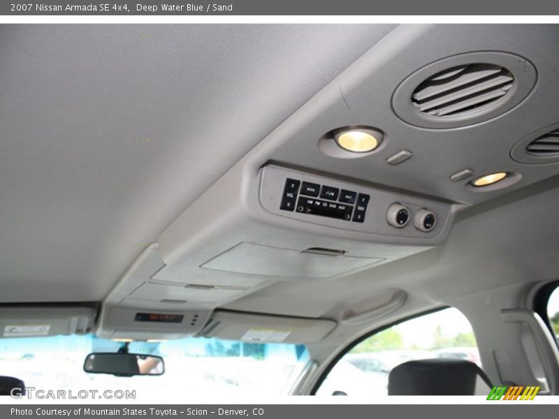 Deep Water Blue / Sand 2007 Nissan Armada SE 4x4
