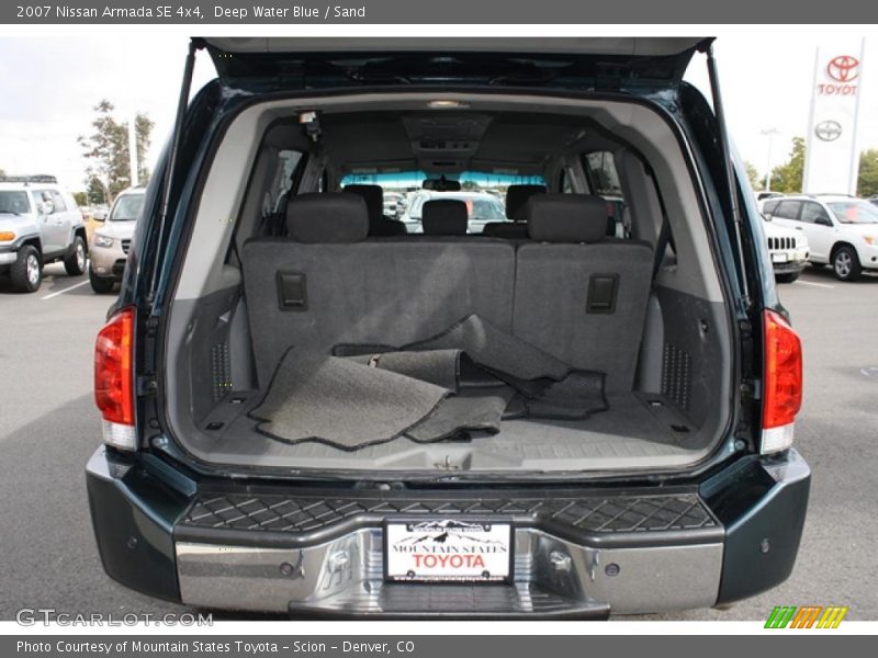Deep Water Blue / Sand 2007 Nissan Armada SE 4x4
