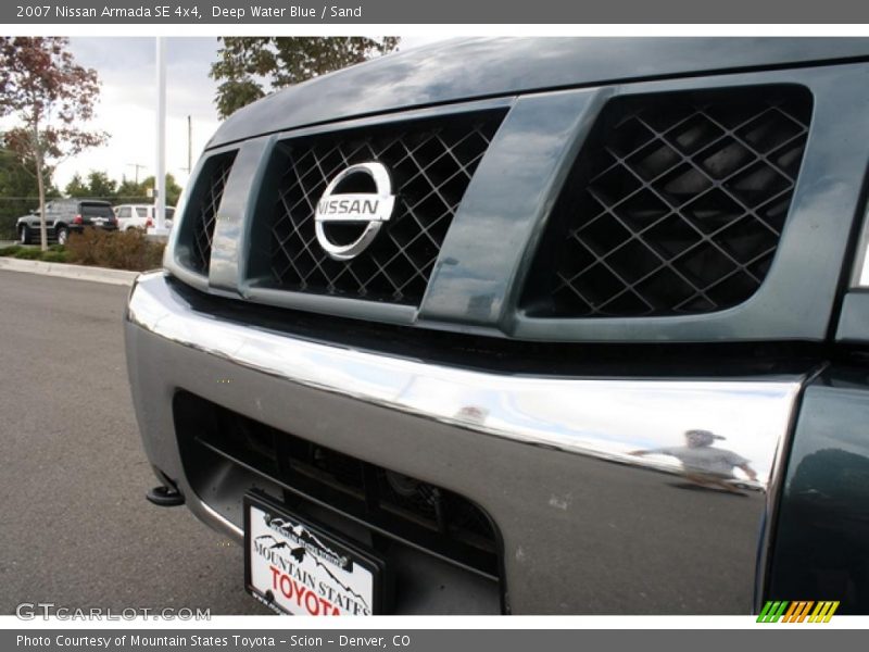 Deep Water Blue / Sand 2007 Nissan Armada SE 4x4
