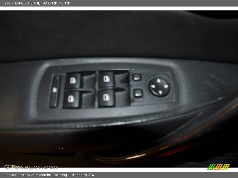 Jet Black / Black 2007 BMW X3 3.0si