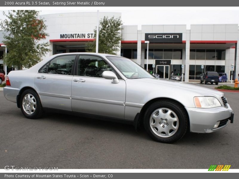 Sebring Silver Metallic / Ebony 2000 Acura RL 3.5 Sedan
