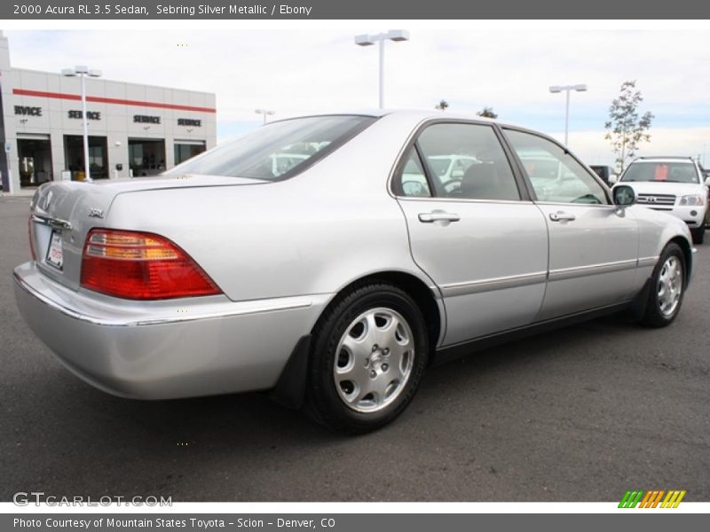 Sebring Silver Metallic / Ebony 2000 Acura RL 3.5 Sedan