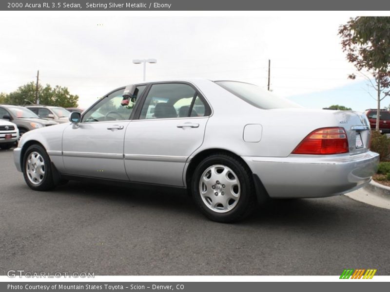 Sebring Silver Metallic / Ebony 2000 Acura RL 3.5 Sedan