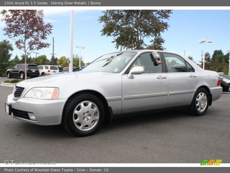 Sebring Silver Metallic / Ebony 2000 Acura RL 3.5 Sedan