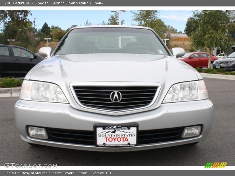 Sebring Silver Metallic / Ebony 2000 Acura RL 3.5 Sedan
