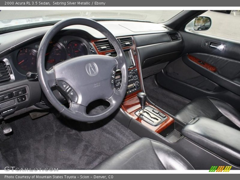 Sebring Silver Metallic / Ebony 2000 Acura RL 3.5 Sedan