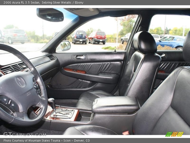Sebring Silver Metallic / Ebony 2000 Acura RL 3.5 Sedan